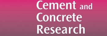 Submission of paper to the “Cement and Concrete Research”
